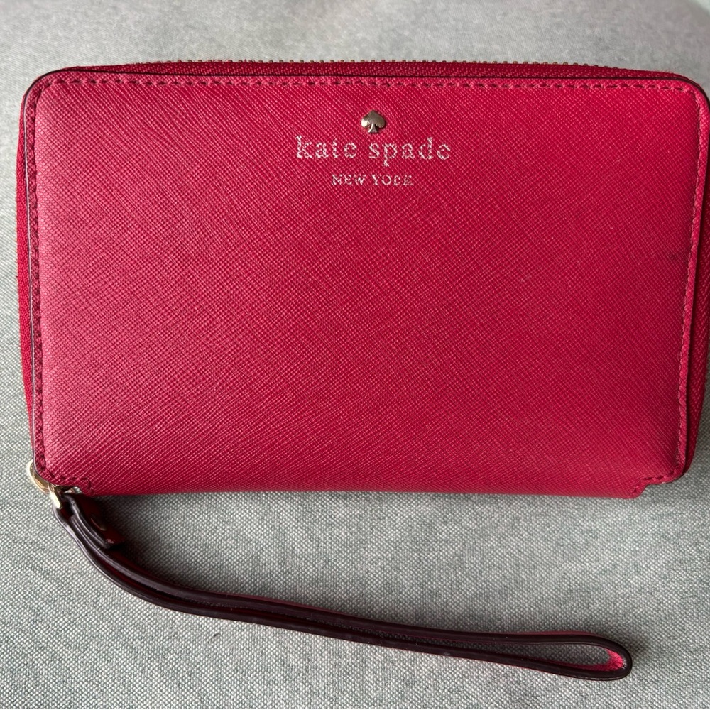 Kate Spade Red Wristlet